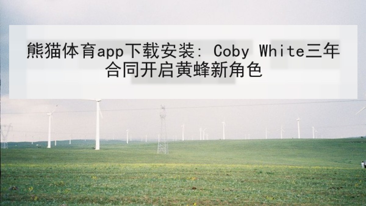 熊猫体育app下载安装: Coby White三年合同开启黄蜂新角色 熊猫体育app下载安装: Coby White三年合同开启黄蜂新角色